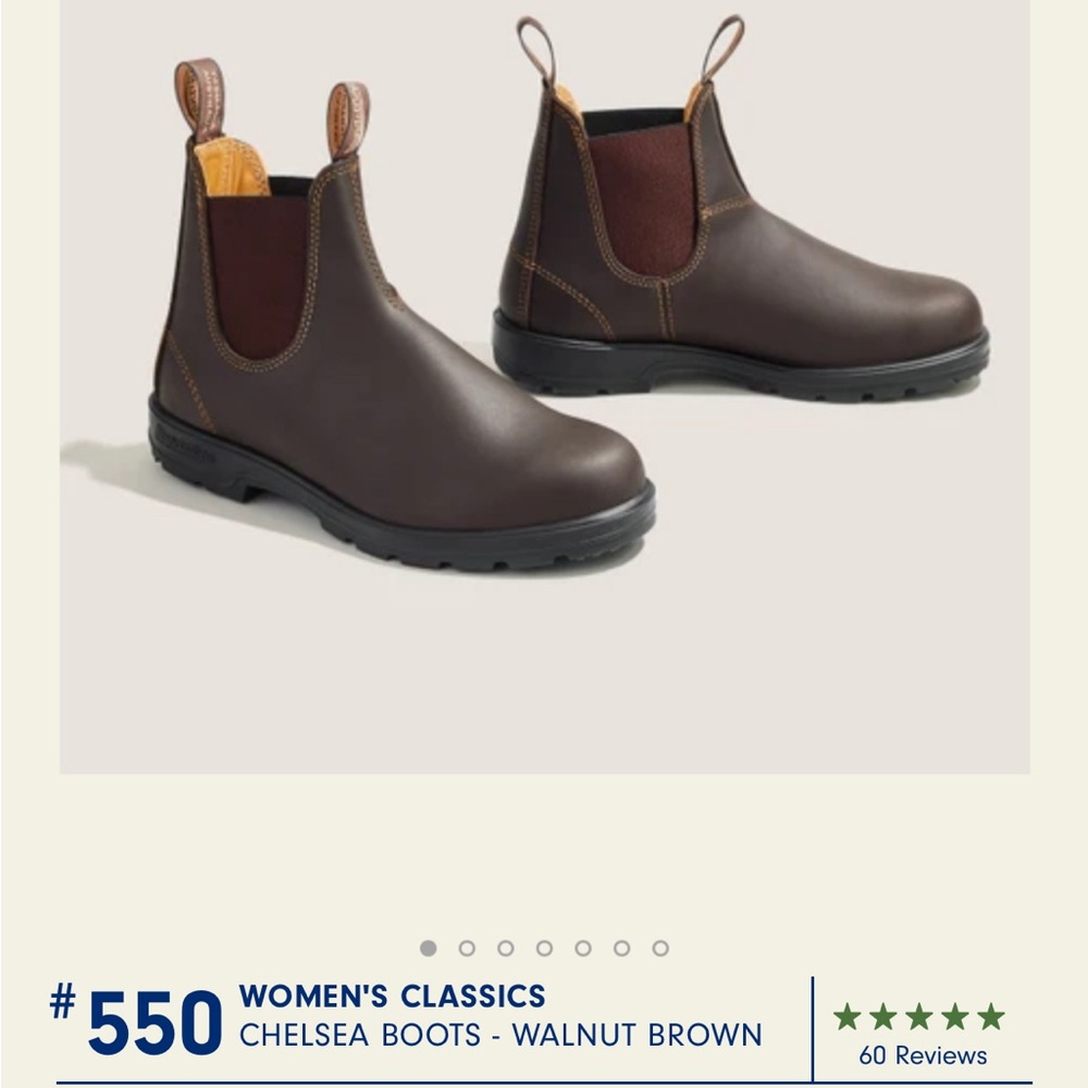 Blundstone Classic Chelsea Boots in Walnut